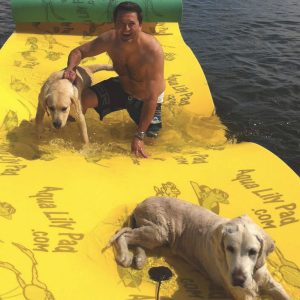 Aqua Lily Pad “Maui” Mat